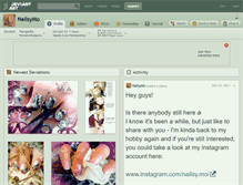 Tablet Screenshot of nailsymo.deviantart.com