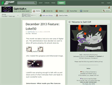 Tablet Screenshot of gam-kar.deviantart.com