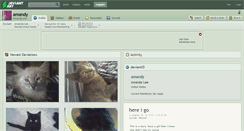 Desktop Screenshot of amandy.deviantart.com
