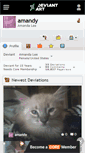 Mobile Screenshot of amandy.deviantart.com