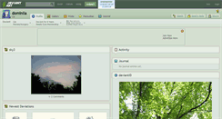 Desktop Screenshot of dominlia.deviantart.com