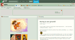 Desktop Screenshot of anjiro.deviantart.com