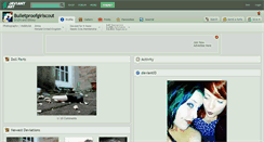 Desktop Screenshot of bulletproofgirlscout.deviantart.com