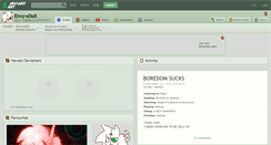 Desktop Screenshot of envy-edoll.deviantart.com