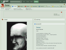 Tablet Screenshot of fenner.deviantart.com