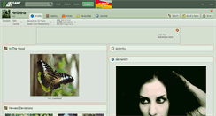 Desktop Screenshot of hellmina.deviantart.com