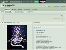 Tablet Screenshot of londonboy714.deviantart.com