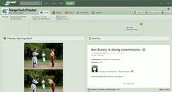 Desktop Screenshot of dangersockstheater.deviantart.com