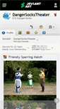 Mobile Screenshot of dangersockstheater.deviantart.com