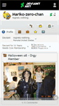 Mobile Screenshot of mariko-zero-chan.deviantart.com