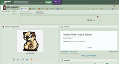 Desktop Screenshot of miss-manami.deviantart.com