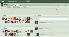 Desktop Screenshot of dafinchi.deviantart.com