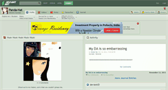 Desktop Screenshot of panda-hat.deviantart.com