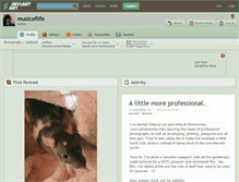 Tablet Screenshot of musicoflife.deviantart.com
