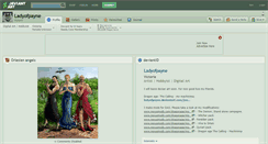 Desktop Screenshot of ladyofpayne.deviantart.com