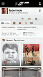 Mobile Screenshot of fademode.deviantart.com