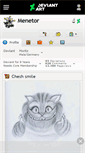 Mobile Screenshot of menetor.deviantart.com