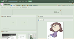 Desktop Screenshot of chime-yin.deviantart.com