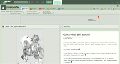 Desktop Screenshot of morganalefay.deviantart.com