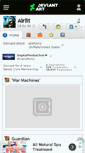 Mobile Screenshot of airlit.deviantart.com