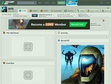 Tablet Screenshot of airlit.deviantart.com