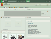 Tablet Screenshot of pedodeiplz.deviantart.com