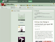 Tablet Screenshot of dgm-4-life.deviantart.com