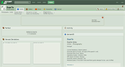Desktop Screenshot of duar7e.deviantart.com