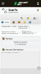 Mobile Screenshot of duar7e.deviantart.com