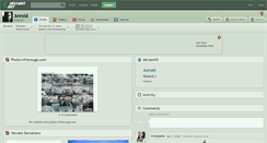 Desktop Screenshot of anrold.deviantart.com