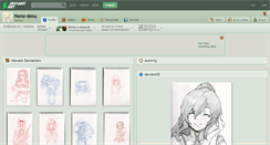 Desktop Screenshot of nene-desu.deviantart.com