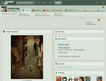 Tablet Screenshot of conan-nug.deviantart.com