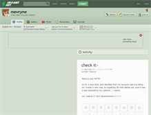 Tablet Screenshot of mewryme.deviantart.com