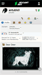 Mobile Screenshot of antubis0.deviantart.com