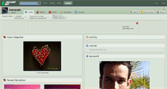Desktop Screenshot of marocain.deviantart.com