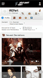 Mobile Screenshot of irepart.deviantart.com