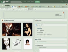 Tablet Screenshot of irepart.deviantart.com
