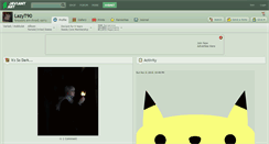 Desktop Screenshot of lazyt90.deviantart.com