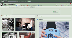 Desktop Screenshot of blurry-photography.deviantart.com