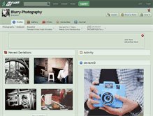 Tablet Screenshot of blurry-photography.deviantart.com