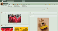 Desktop Screenshot of greenjinjo.deviantart.com