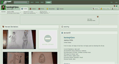 Desktop Screenshot of karategirljess.deviantart.com