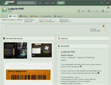 Tablet Screenshot of ludacris1990.deviantart.com