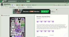Desktop Screenshot of nekoathena.deviantart.com