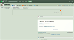 Desktop Screenshot of kameopon.deviantart.com