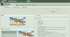 Desktop Screenshot of drifter-tex.deviantart.com