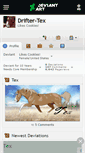 Mobile Screenshot of drifter-tex.deviantart.com