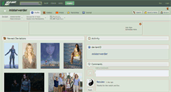 Desktop Screenshot of misterwerder.deviantart.com