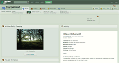 Desktop Screenshot of fourmapleleaf.deviantart.com