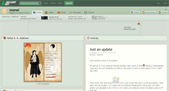 Desktop Screenshot of journei.deviantart.com